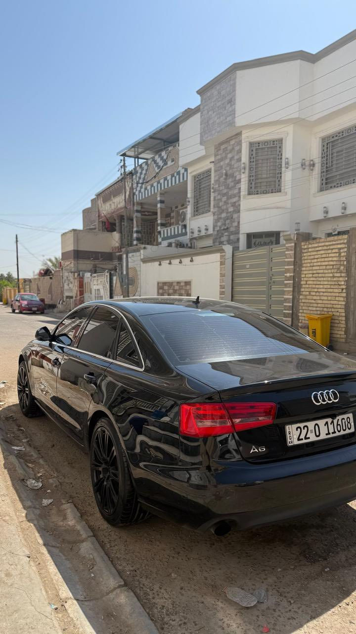 اودي a6
كفاله عامه من كلشي 
مديل 2012  
فول للأخير عده الفتحه سقف
داخل لد كامل تغير عن طريق البلاتوث 
كتاب تضليل 80% هدية 
مكاني نجف حي جامعه للاستفسار اكثر 
***********
