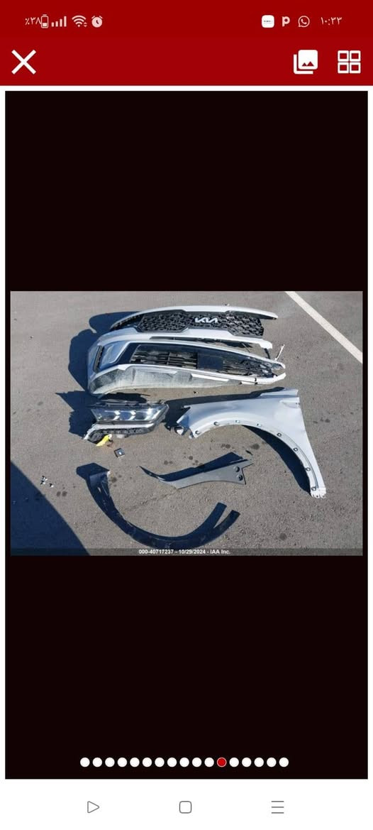 السلام عليكم..
سورنتو ٢٠٢٣ وارد امريكي مكفوله من الصبغ والتبديل ماعدا الدعاميه الاماميه.. السياره فول مواصفات بسمي الرقم الجديد.. صور الحادث مرفقه بالمنشور السياره بانوراما
للاستفسار أكثر الاتصال ع الرقم ***********
