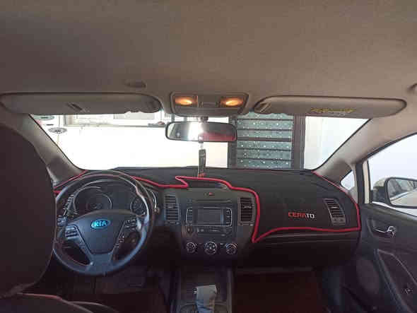 السلام عليكم للبيع
كيا سيراتو ابيض صدفي 2014 مكفوله من صبغ وتبديل رقم اربيل نكليزي  بسمي سنويه 2029 
المواصفات
1- محرك حجم 1600 دوش المرغوب محرك مامفتوح  

تبريد قطعتين امامي وخلفي  
ثلاثة انظمة قيادة نورمال وسبورت + نظام كروز مثبت سرعة 
يدات نيكل ستيل 
حساسات امامية وخلفي
5ويل كب
تحكم ستيرن صوبين
السعر 133
نجف ***********
