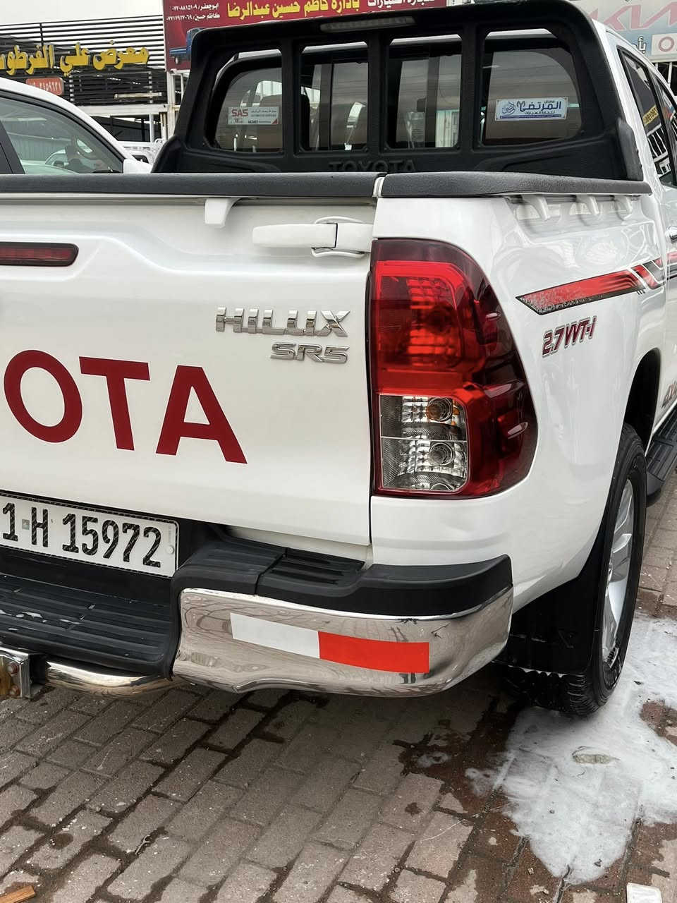 بيكم هايلوكس 2017 سياره جديده بيهه شويه صبخ بصفحت البدي مكينه مكفوله صدر جديد دوشمه جديده تخم تاير سياره ما متعوبه كير اكسل كفاله مكان بغداد سعر انتصل ‭0771 723 6021‬
