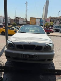 دايو لانوس للبيع محرك مفتوح كير عادي مزوده بعدسات LED بأسمي السيارة  س...