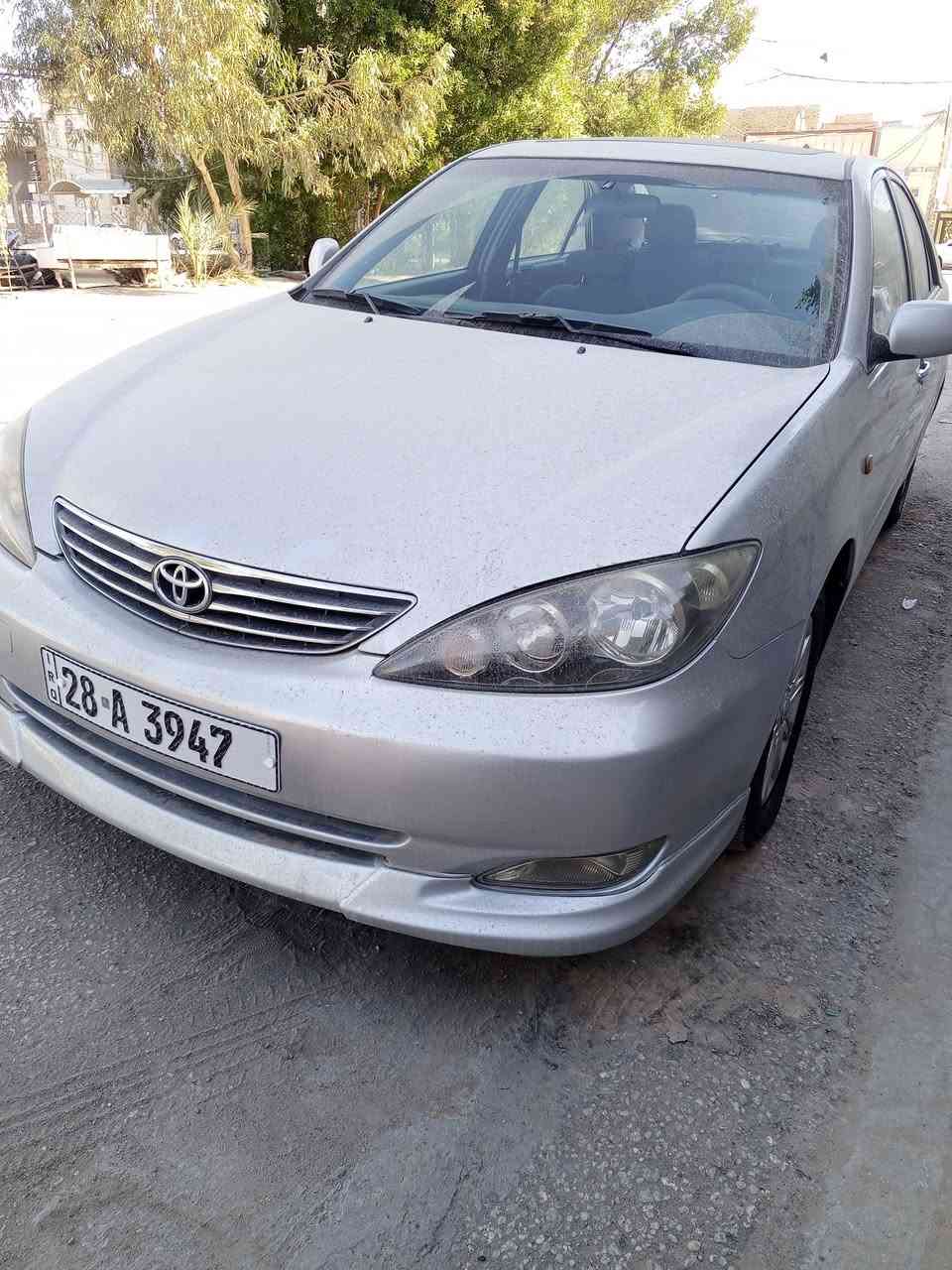 السلام عليكم اخوان 
سيارة للبيع 
كامري 2006 خليجي 
كراند V6 ستة سلندر
فول موصفات فتحة بردة خلفية جلد تحكم كراسي صوبين ايرباك حتى بل كشنات خمسة ويل كب تحكم بل ستيرن يتحكم بل قراءة مال عداد البنزين مسجل بلادي بلوتوث تحكم تبريد بيانو مثبت سرعة تبريد قطعتين تحكم لايت وبعد بيها هواية موصفات تبريد تدفائة كلة شغال
السيارة مصبوغة عام شرط بس للجمالية وعلى الفحص اكفله الك من اي ضربة وصورها قبل الصبغ موجودة
رقم نجف رباعي ستوة مسوي باسمي 
المكان نجف 
والسعر 105
الرقم ‏‪***********‬‏
