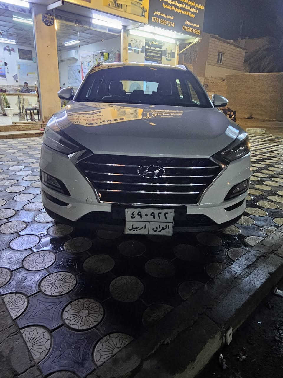 سلام عليكم سياره للبيع توسان موديل 2019 السياره جديده بمعنى الكلمه سياره فول مواصفات عدى الفتحه والبصمه سياره ماشيه 114.493 السياره كلين عدئ الجاملغ لامامي190وبي صوب الصدر بي بارد اصبعين  سياره كبالكم موضحه بل صور سعر مجال قليل للستفسار ***********
***********
