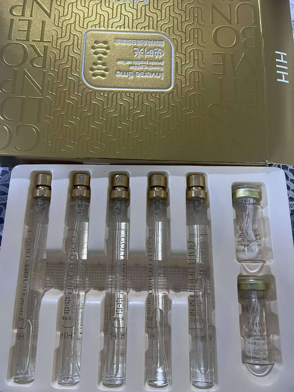 مجموعة خيوط البروتين والكولاجين الذهبية لشد الوجه (Protein Thread Lifting Kit)، وهي تقنية تجميلية تُستخدم للعناية بالبشرة دون الحاجة لتدخل جراحي أو حقن. 
شد الوجه
شد الرقبة
شد الاجفان
شد الجبهة
واستخدامه كلش حلو وسهل 

مجموعة تجن سعر المجموعة ب٨ الف اول تم @إشارة


**إذا كنت صاحب هذا الإعلان وتريد حذفه لأي سبب، رجاءا أرسل رسالة إلى الدعم الفني**