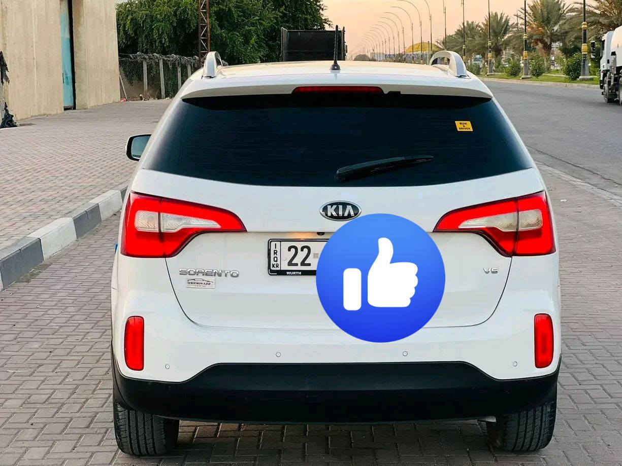 السلام عليكم كية سورنتو 2013 شكل ال 2015 السيارة خليجية مال الشركة العامة
فول مواصفات 1 على 1
السيارة مكفولة كفالة عامة 
 المواصفات
 مكينة 6 سلندر
7 راكب
 3 قطع تبريد
 داخل بيجي
 كشنات كهرباء
 مري شفط
بصمه
 بنوراما
 ويل كب كروم
اشاير بل مري
لايت زنون
مواصفات فوول 
المكينة كبسة الشركة
كير ومكينة وحدادية وتبريد كفاله عامه
رقمها أربيل الرقم الدولي
السنوية لل 2029
المكان كربلاء المقدسة 
السعر 176  وبيه مجال
***********
