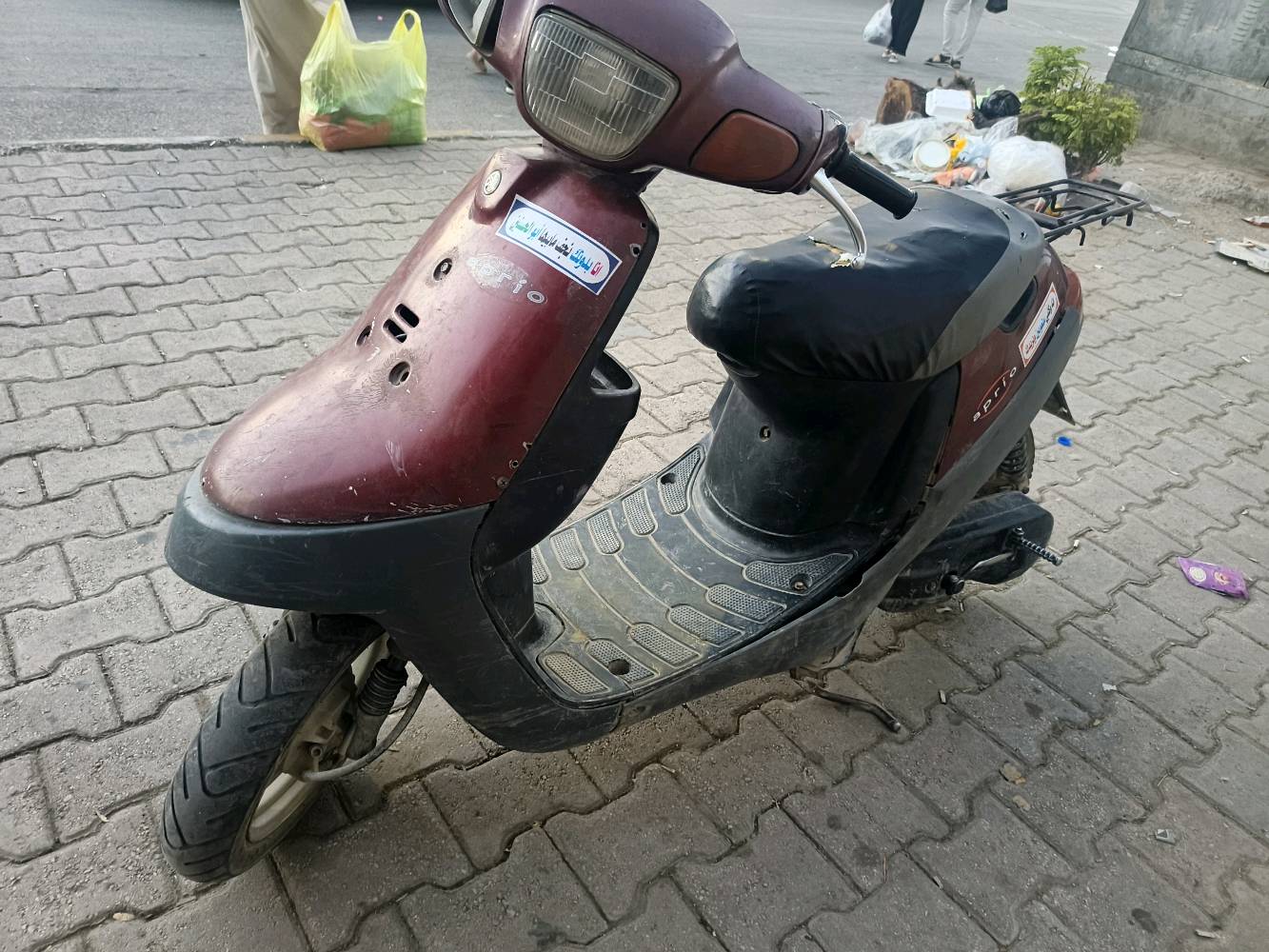 دراجه بطه للبيع 
ما مجفته نضيفه كلش 

هندر واحد تشتغل

كفراتها بلادي

كهربائياتها كلشي مابيهن عوزهن بس باتري 

بانزين تضرف قليل التفويله تبقيك 4 ايام 

السعر 200 وبيها مجال

للتواصل واتساب او خط ***********

انستا z_lovk

المكان كربلاء شارع ميثم التمار مقابيل اسواق برتقاله