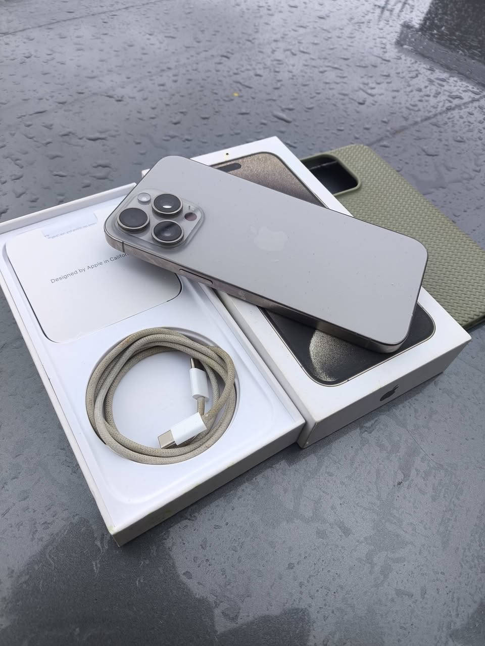 IPHONE 15 PROMAX  

 نرخى مليون  و 100 هه زار 
زه مان شه ريكه ى ماسته ر عه ره بى
زاكيره 256  باترى 88 خاوينى 100% 
كامل   ئه شيا بي عه يب  و نه كراوه به زه مان 2رؤژ  گه ياندن هه يه 
***********
***********
------------------------------------------------------------------------------------
IPHONE 15 PROMAX 
سعره مليون و 100 الف
 ضمان شركة ماستر عربى
ذاكره 256  بطارية🔋 88  نظافه 100%   
 غراضه كامل مابيه عيب   و مامفتوح  بضمان يومين الفحص
متوفر توصيل
***********
***********
