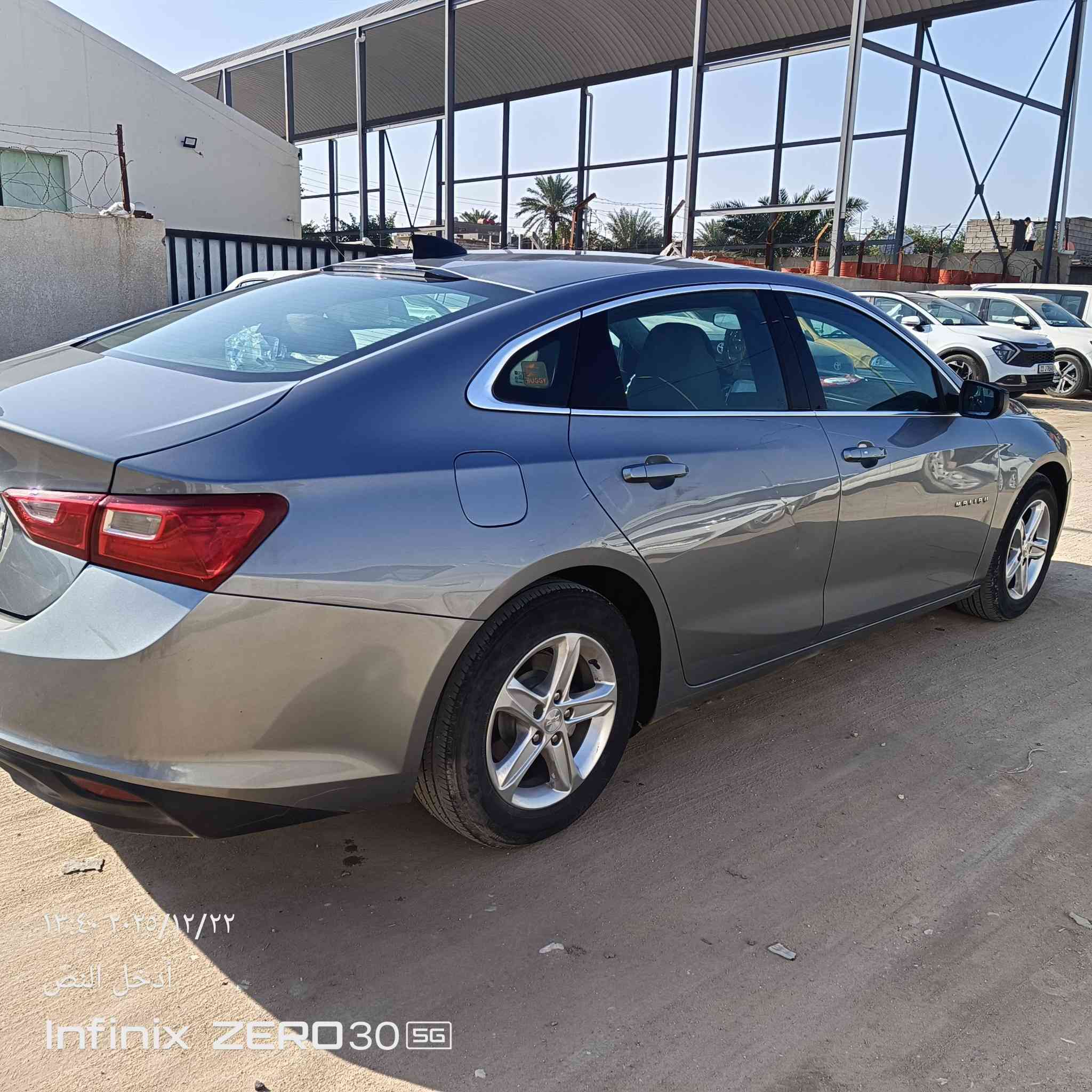 شوفرليت ماليبو 
2023 
رقم بغداد معوقين 
الضرر واضح مع الصور والسونار موجود 
ماشيه/100 الف كيلو متر 
السياره جاهزه بيها فقط كازكيت مبدل 
بيها كير بي مشكله يحتاج تجفيت او تبديل
السعر/89 ورقه. 
مكان السياره كربلاء 
للمزيد من التفاصيل الاتصال على الرقم التالي 
***********
