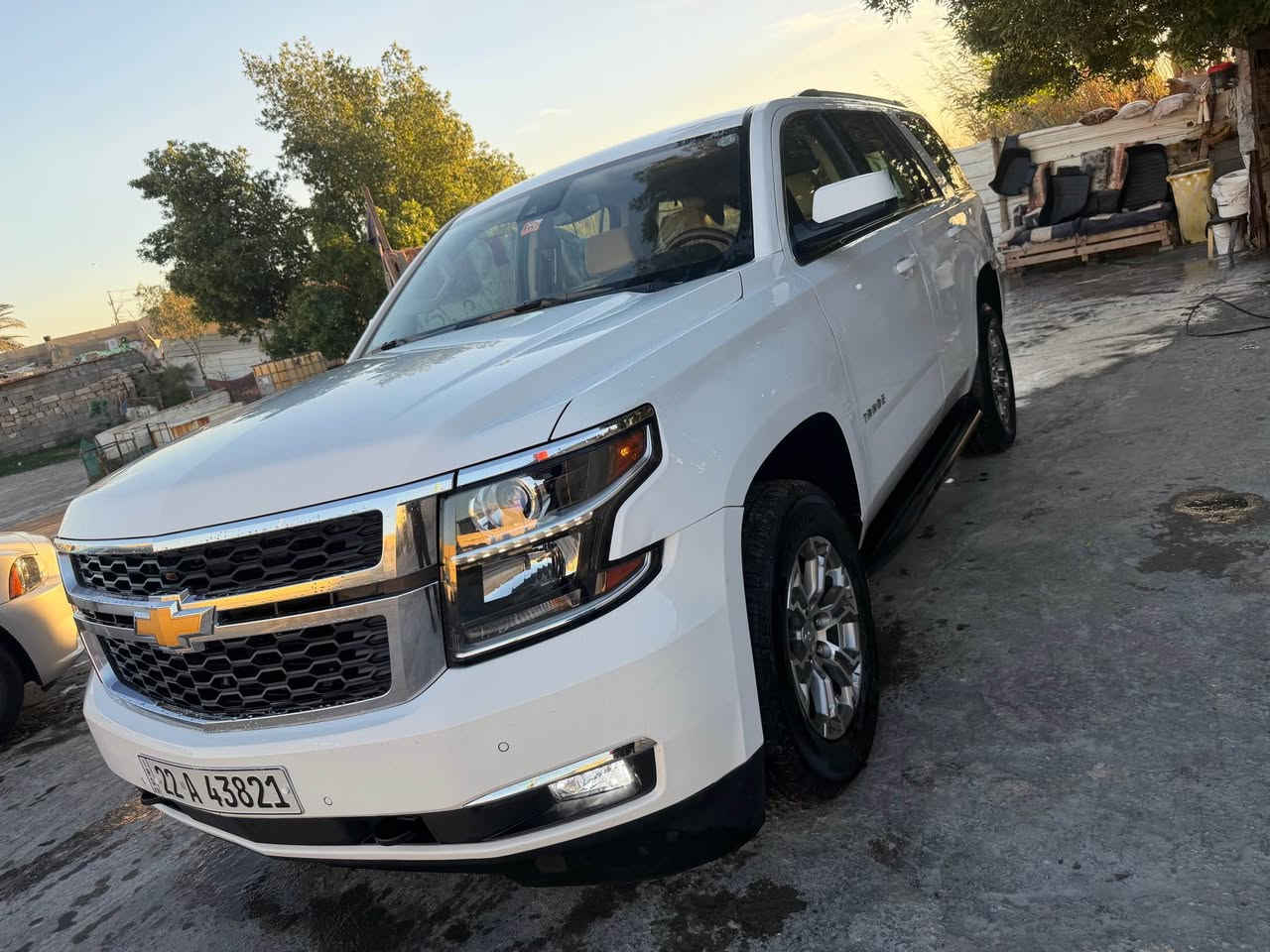 السلام عليكم تاهو 2017 خليجي كفالة عامه رقم اربيل المآني سنويه مجدده لل30 فول موصفات عده الفتحه موصفات LT محرك كير كفاله حداده تخم تاير جاهزه للاخير ربع متصرف عليه شرط و السياره ما متعوبه ابداً واحله من الصور مكاني البصره 
*********** البصرة, العراق
