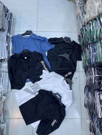 تراك صيفي • تيشيرت+شورت • مقاسات M-4XL