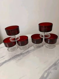 طقم كاسات • فرنساوي مختوم • طقم شاي ياباني