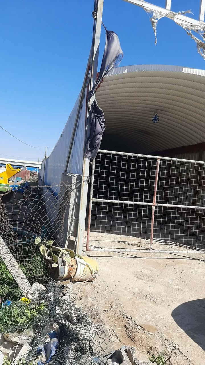 جملون  كامل 
جملون  عرضه 6. وطول 47 مع كرفان   بنا جديد   شغل درجه اولئ.    يرهم مخزن   
عنوان واسط الزبيديه. تقاطع شحيميه. شارع المعارض    

للستفسار تصال علئ رقم ***********. اتصل  👉

***********      سيد رعد. الياسري  👉  رعد الياسري
