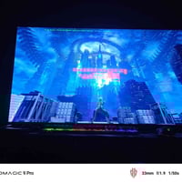 شاشة مع Pc للبيع  مواصفات ال pc    Rtx 5070 Ti airo white  R7 9800 X3D...