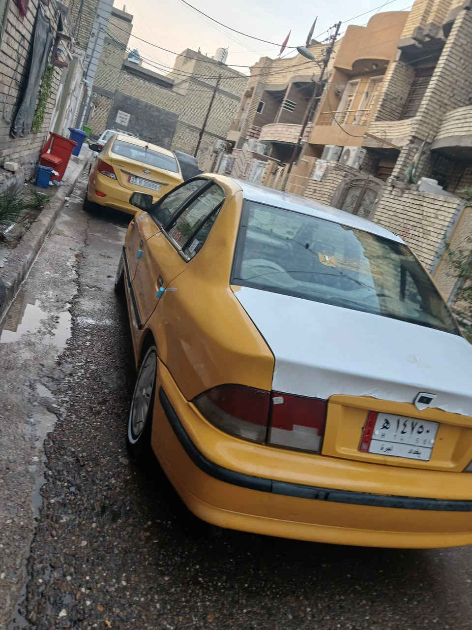 سلام عليكم سمند 2011 نضيفه جدآ مكفوله بدون خياس بدون ضربه بيها تكحيل بسيط مكينه جديده تخم تاير مكاني بغداد بلديات
السعر 35 وبيها مجال للشراي 
***********
