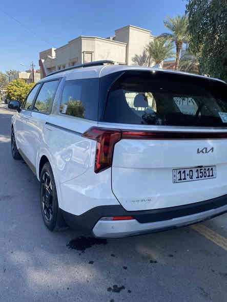 سلام عليكم
كيا كرنفال موديل ٢٠٢٥
فوول مواصفات الخليجي
استلام الشركة الدولية وكيل شركة كيا بغداد
رقمها بغداد والسنويه باسمي والتحويل شوكت ما تريد
مكفوله من الدعاميه للدعاميه من ضربه وصبغ
ماشيه حالياً حوالي ١٣ الف كيلو
السياره بعدها بضمان الشركة وبيها بعد تبديلتين دهن وفلتر ببلاش
المواصفات ما يحتاج اكتبها لأن اغلبها مبين بالصور
السعر ٣٧٥ ورقه وبيها مجال بسيط 
الاتصال برقم التلفون ***********
او عن طريق الفيسبوك / الماسنجر
