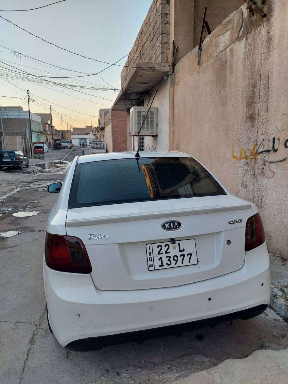 السلام عليكم
كيا ريو للبيع موديل 11محرك 16 شرط كير شرط ضرر قطعتين منضومه تبريد جديدة 
السعر 85 وبيها مجال
***********
