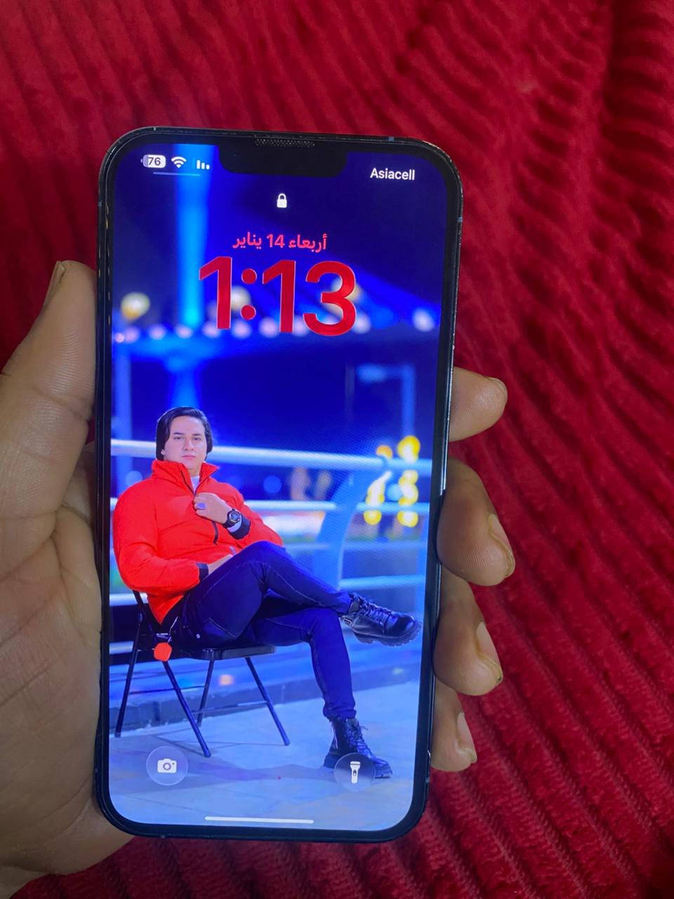 سلام عليكم يفون 13 برو ماكس نضيف كلش حته كرتونه وياه ستخدام شخصي مخلينه بس الصور البطريه 93 لا معلايه ولا شي أو جهاز وتر ما مفتوح  ابد او كلشي ما بدل بي محتاز وريد بيعه جهاز نضيف او حله من صوره بهواي السعر 600 او 50 ألف قفل قفل قفل إذا عجبك طب خاص الن انه اول ما طاح خذته جديد  ال ذكره 256 
العنوان البصرة كرمت علي حي رساله عل سده ناصيه الرقم ***********
