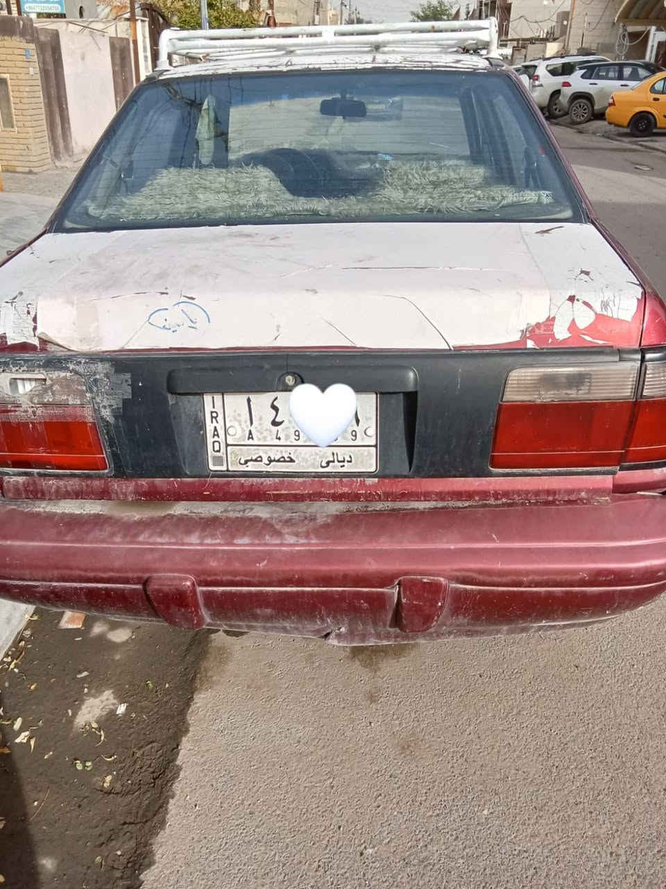 - السَلام ؏ـليڪُم
للبيع سياره دايو لمس شغاله 
رقمهه ديالئ. خصوصي تايرات جدد
مكينه خير من الله نكره سلف بيه تبخير 
مـکـانه بـغدآد الشعب سعر 16 وبيه مجال 
تفاصيل اكثر اتصل أو راسلني خاص
***********
