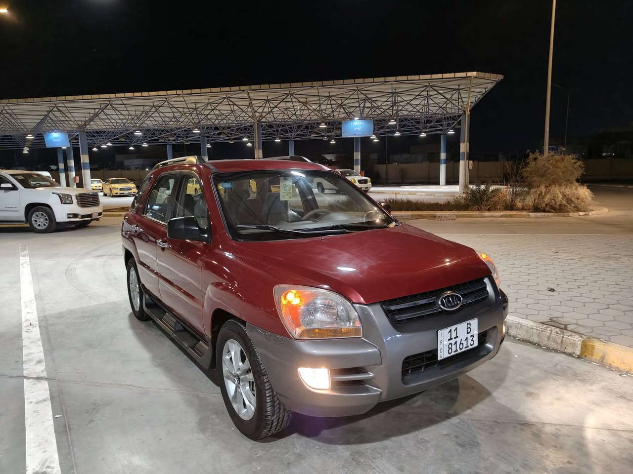 سبورتج 2007
رقم بغداد نگليزي بسمي 
سنويه لل31
ماشيه 130
مكبنه وكير وحداداديه وكهربائيات جدد سياره مال جناي
سعره 105 وبيه مجال
***********
