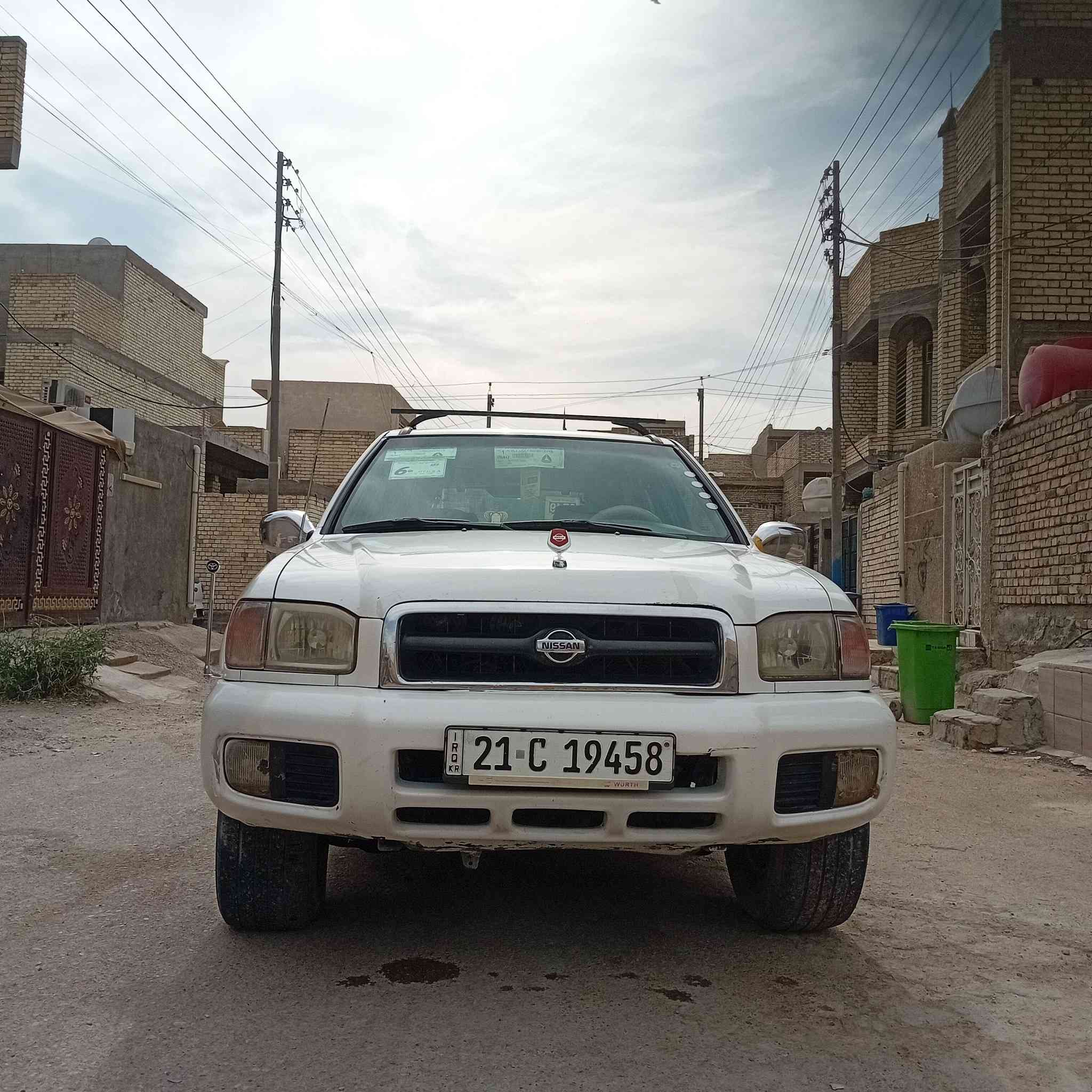 نيسان بافندر موديل ٢٠٠١ سياره جاهزه من كلشي سياره بلاديه بدون حادث بدون صبغ مكينه وكير تبريد تخم تاير صدر جديد رقم سلمانيه نكليزي تحويل ثاني يوم سعر ٥٨ بيهه مجال بصيط مكان سياره بغداد ***********
