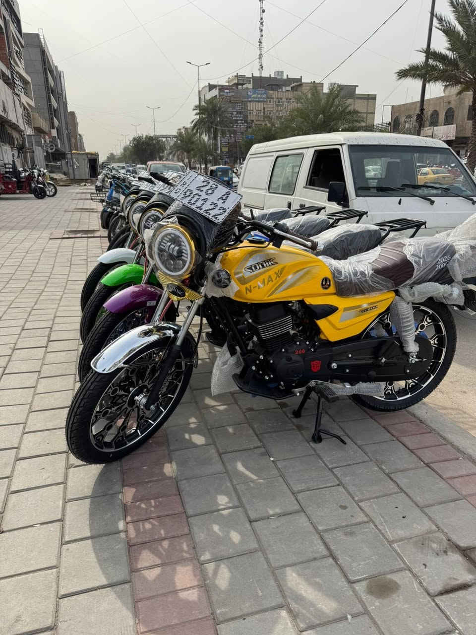 🔥 عرض محدود ومميز 🔥
🏍️ دراجة نارية سونك ان ماكس  الأصلية

✅ حجم المحرك 200cc CBF
✅ دشبول MP3
✅ جَبَلِيّة وقوية بالتحميل والاستخدام
✅ شاشة إلكترونية حديثة
✅ إضاءة LED زينون قوية
✅ شاصي قوي ومتين يتحمل الشغل الثقيل

🎯 مناسبة جداً لأهل الدلفري والشغل اليومي
💰 سعرها خيالي ومناسب — لا تفوّت الفرصة!

📍 بغداد – شارع فلسطين – قرب مطعم الابتسام 
📍موتور شوب

📞 للاستفسار والطلب: 
 0784 448 0406‬ - 0771 861 9761
