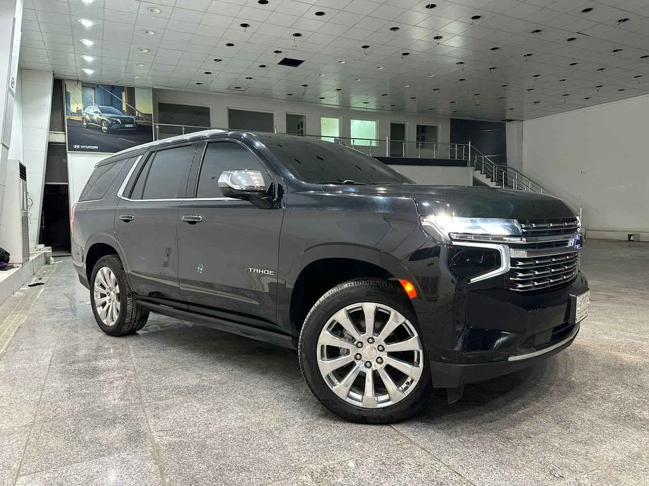 السلام عليكم تاهو 2022 برمير جديده جدا بيها بارد مكانين جدا صغار ماشيه 89 الف كيلو خليجيه بيها كتاب تضليل مكانها منصور ***********
