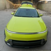 للبيع كونا موديل 2024 لون مميز ليموني ومرقمة باسم المالك سنوية جديدة 2...