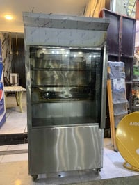 شواية دجاج 6 شياش للبيع نضيفه بيها نقص بس الماطور العنوان الغزاليه الخ...