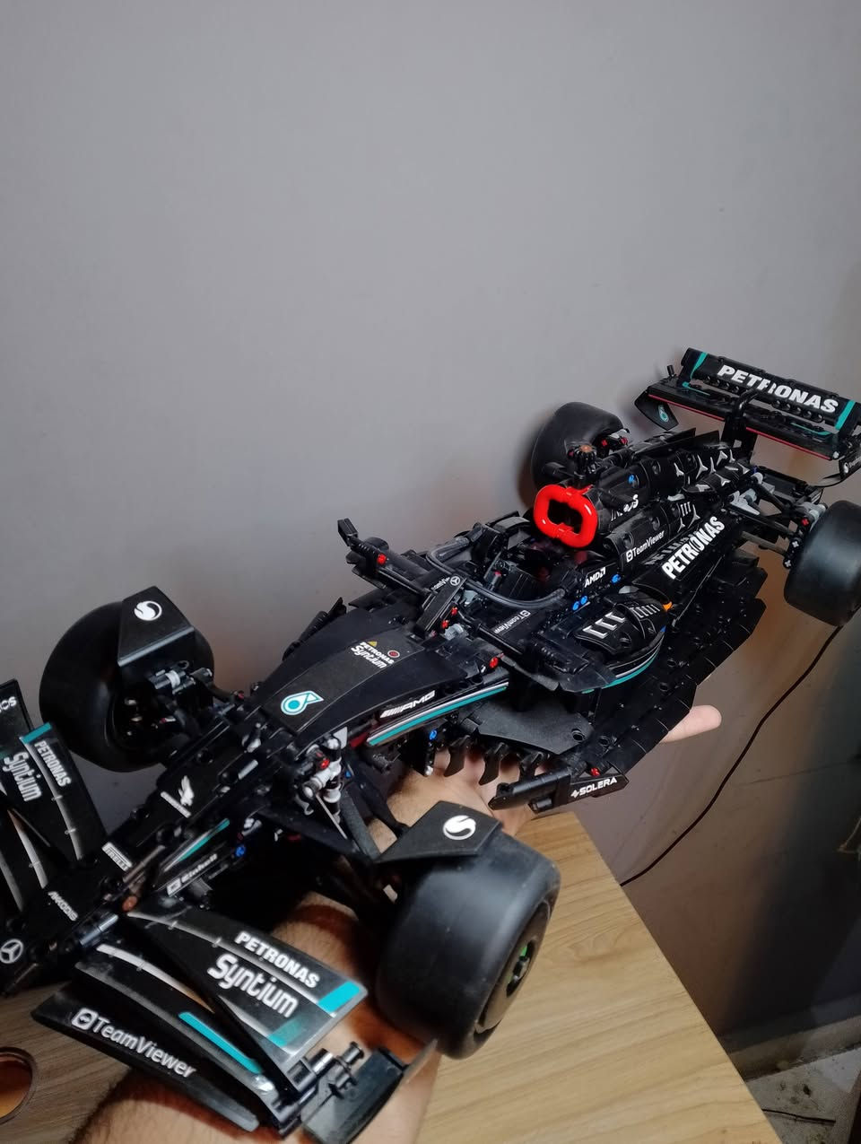 ليغو مارسيديس F1 للبيع 
مشدودة و كاملة وبعد اكو نفسها لون احمر ما مشدودة
قييم و اخذ


**إذا كنت صاحب هذا الإعلان وتريد حذفه لأي سبب، رجاءا أرسل رسالة إلى الدعم الفني**