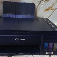 طابعة كانون 3410 للبيع نضيفة مصارلي شهرين من اخذتهة رايدهة ب100  رقمي ...