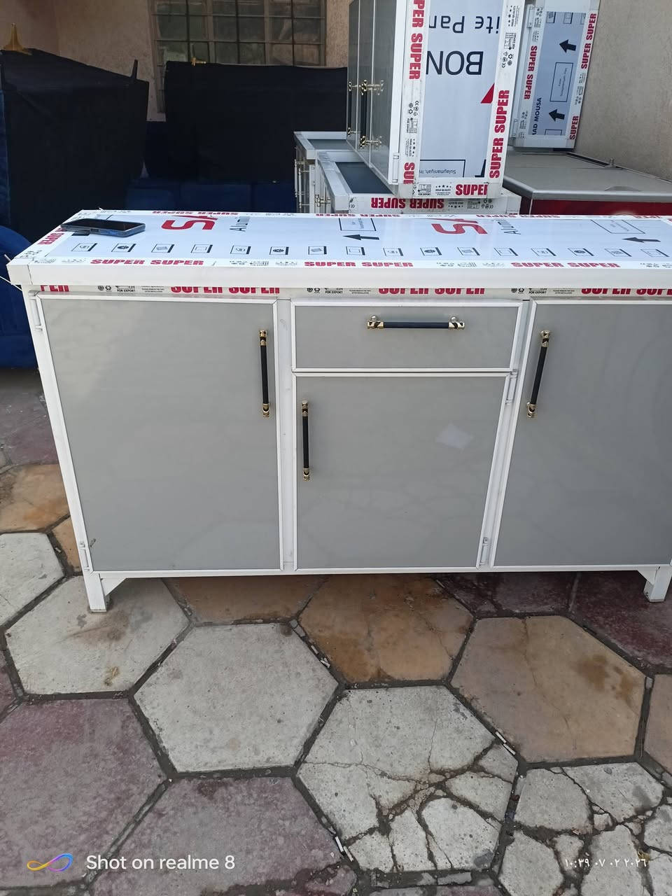 اخر كاونترات اثنين 
قياس متر ونص معلق وارضي سنك متر وربع مرمر 
شغل ثقيل 
شغل اربيل 
يوجد توصيل 
خدمة توصيل مجاني داخل مركز الناصرية 
وتدللون
ناصرية مدينة الصدر 400 دار 
مقابيل مدرسة الرباب 
***********
***********
***********
