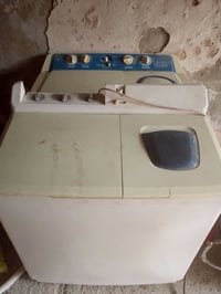 غسالتين • واحدة شغالة • ثانية تحتاج تصليح