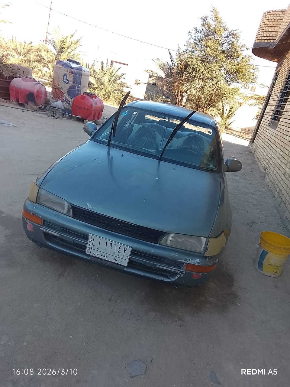 سلام عليكم ورحمة الله وبركاته 
كورلا نفخ للبيع موديل 1992 كفاله من الكصه والنقل جثه والعيب الشرعي جاهزه السيارة كير حداديه مكينه كهربائيات كله السعر 42 وبيه مجال 
للاستفسار *********** 
المكان: ذي قار الغراف
