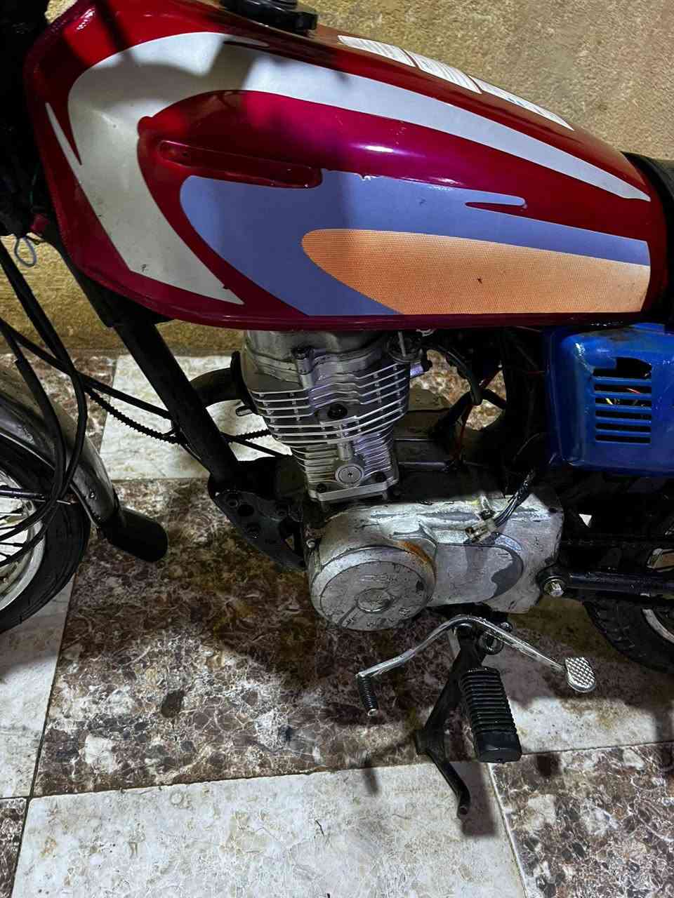 سلام عليكم عيني دراجه اوراق مديل19 دراجه حلوه كهرباء شغاله سعر500 مكاني البصره كزيزه  رقم الهاتف ***********
