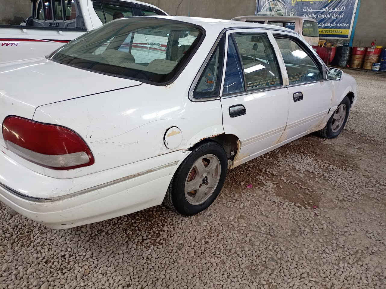 سلام عليكم دايو فراشه رقم نجف راعيها بل نجف كير اتوماتيك  ومكينه وحداديه وتايرات مكفوله سنويه ساقطه سياره مطلوبه للمرور غرامات 850 الف ينزلن من سعرها  23مكانها نجف الكوفه ***********
