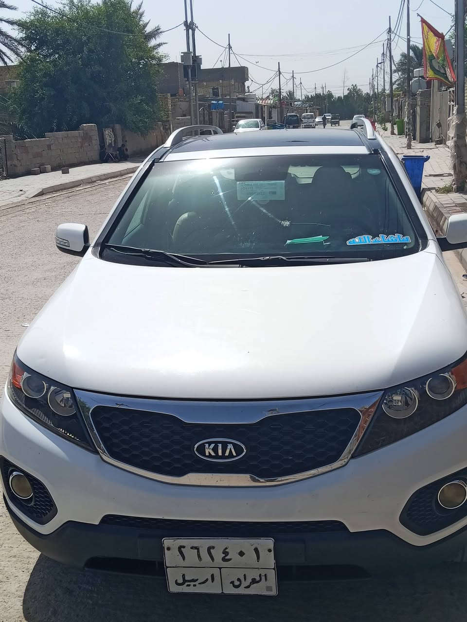 كيا سورنتو موديل 12 خليجي رقم اربيل تحويل وكالةباي وقت سنوية 27 محرك ستةسبعة راكب سيارة جاهزة من كلشي برقي ما بية نقص سونار مرافق مع الصورة الاتصال ***********
