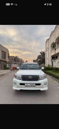 لاندكروز 2012 v6  GXR   فتحه بصمه شاشه حساسات خلفي امامي  مري شفط بقه ...