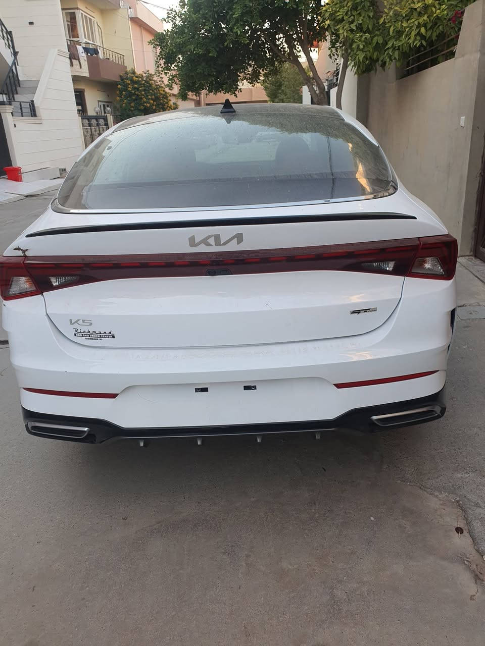 سلام عليكم k5 جي لاين فول 2023
سياره بانوراما و داخل إحمر بقيه مواصفات معروفه  

سياره يصير بيها نص جاملغ أمامي ونص بونيد و نص او اقل جاملغ خلفي حالين يم صباغ إن شاء الله يومين و يكمل

ممشي سيارة 48الف ميل ،سياره كاتي عندك 90 يوم للترقيم يترقم شمالي سعرها 168 كامل بس يبقي رقم سعر جوه سوك 

مكان سيارة كركوك للحجز والاستفسار ***********

