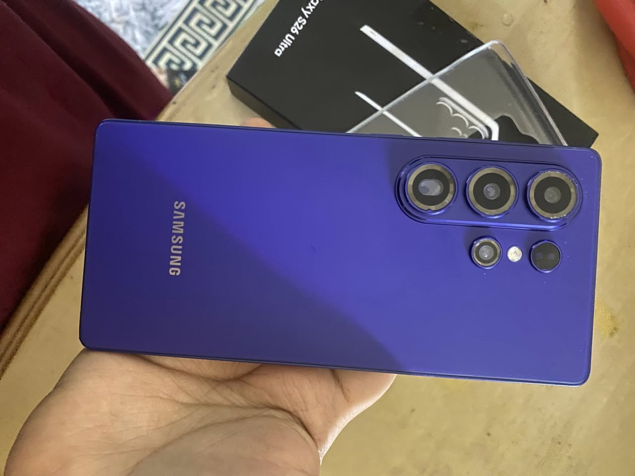 ألترا s26 اماراتي ركز اماراتي يخبل الجهاز ذاكرة ٢٥٦ ومابي لاك مصورة كل تفاصيل جهاز قفل ٩٠ الف ومتوفر توصيل عنواني بغداد تفحص زين يلا تاخذة


**إذا كنت صاحب هذا الإعلان وتريد حذفه لأي سبب، رجاءا أرسل رسالة إلى الدعم الفني**