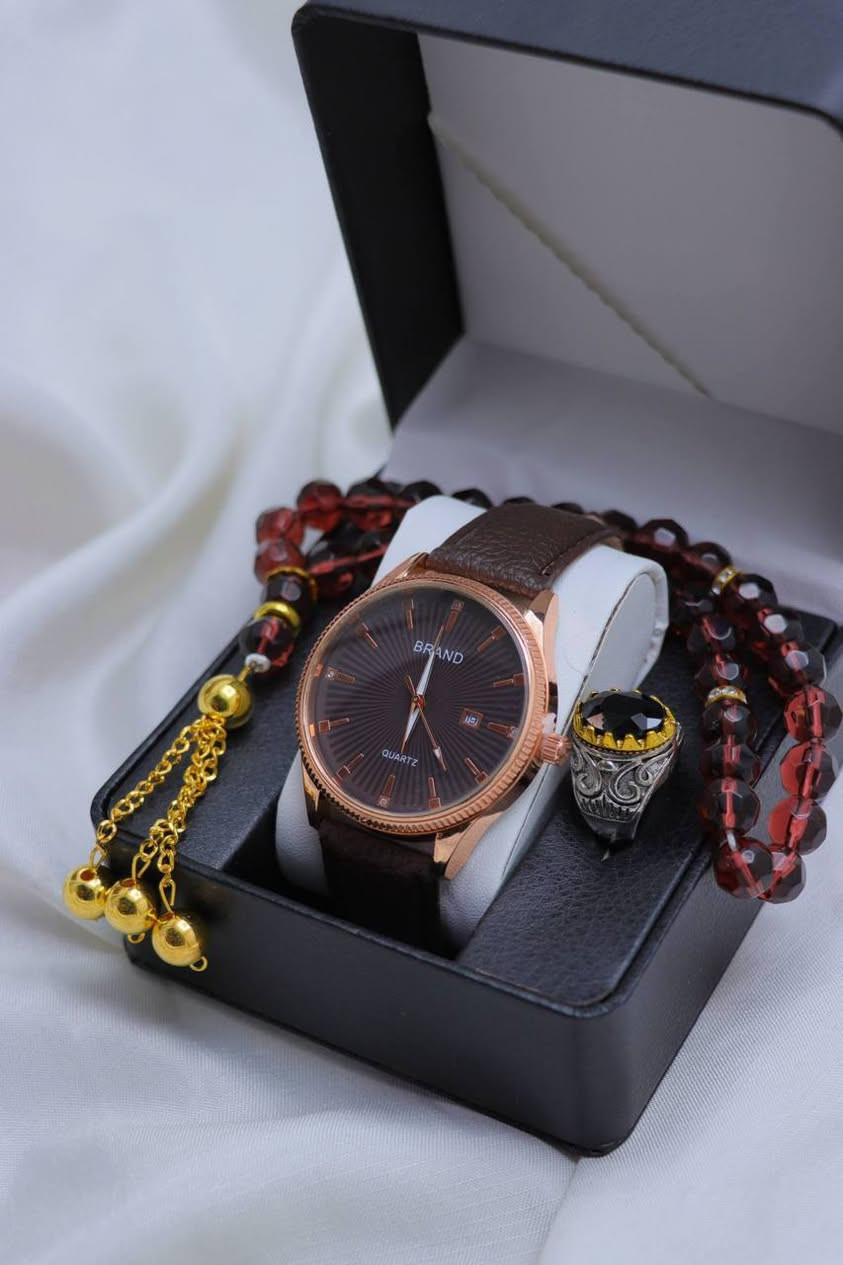 🎁⌚ هدية فخمة بسعر مميز جداً! ⌚🎁

إذا تريد تهدي شخص عزيز عليك هدية أنيقة ومتكاملة، لا تفوّت هذا العرض الرائع ✨

💎 البكج يتكون من: ✅ ساعة أصلية مع البكج الأصلي الخاص بها
✅ مسبحة أنيقة
✅ خاتم مميز

🔥 السعر: 15,000 دينار فقط 🚚 توصيل مجاني داخل كركوك

🎉 هدية مثالية للمناسبات والأعياد والخطوبة والزيارات.

📍 مكتب مصطفى للطباعة والاستنساخ والتصوير والتقديم الإلكتروني 👨‍💼 بإدارة: مصطفى القرة غولي

🏢 الفرع الأول: كركوك - حي الواسطي - سايدين النجدة - سايدين صيدلية المشكاة المؤدي إلى جامعة كركوك - مقابل صيدلية الفجر قرب مطعم نونة.

🏢 الفرع الثاني: كركوك - طريق بغداد - مقابل دائرة الجنسية - مجاور للكرزات البيك.

📞 للحجز والاستفسار: ✅ *********** ✅ *********** ✅ ***********

✨ هدية كاملة.. سعر مناسب.. وتوصيل مجاني داخل كركوك. ✨
