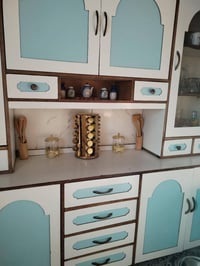 كاونتر خشب • مترين ونص • بدون سنك