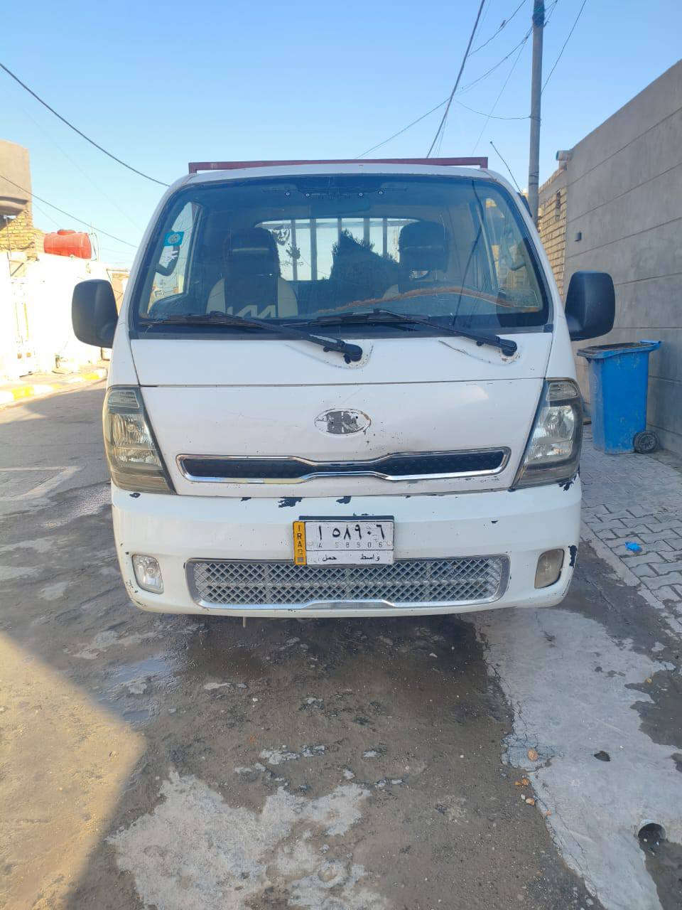 كيا فحل مكانها واسط قضاء الحي
سياره بيها طخه بالبنيد ما عابره للعظم السيارة وربربع صفحه السائق مثل ماوضح بالصورة كير ومكينه مكفولات تخم تاير وباتري جديد تحويل ثاني يوم موديل 2018
سعر 135 
***********
***********
