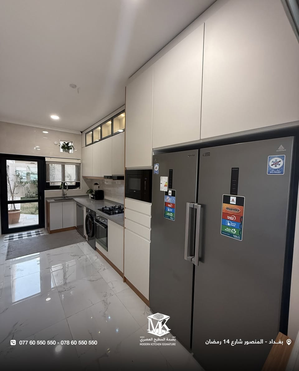 جودة، دقة، ولمسة فنية بكل مشروع.
من اعمالنا المميزة في بوابة الكاظمية
📍 بغداد – المنصور | شارع 14 رمضان
📞 *********** – ***********
#بصمة_المطبخ_العصري
