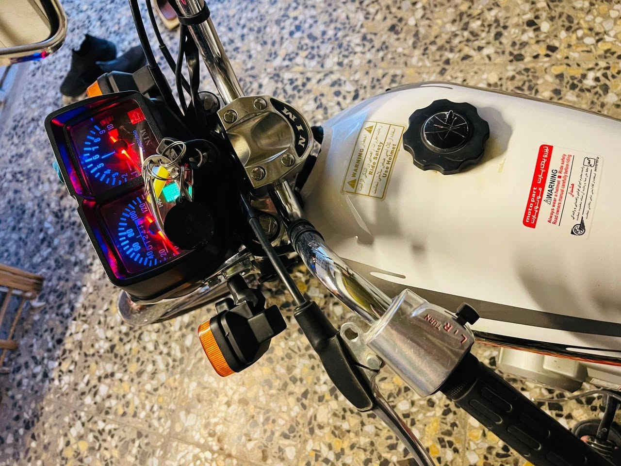 سلام عليكم دراجه يراني نامه 4كير كامله موديل 26 اقل شهر من نازله جديده دراجه كلش اوراق كامله سعره 750وبيه مجال قليللل هاذ رقم ***********مكان بغداد الجادريه  ماشيه 1000 زيرو
