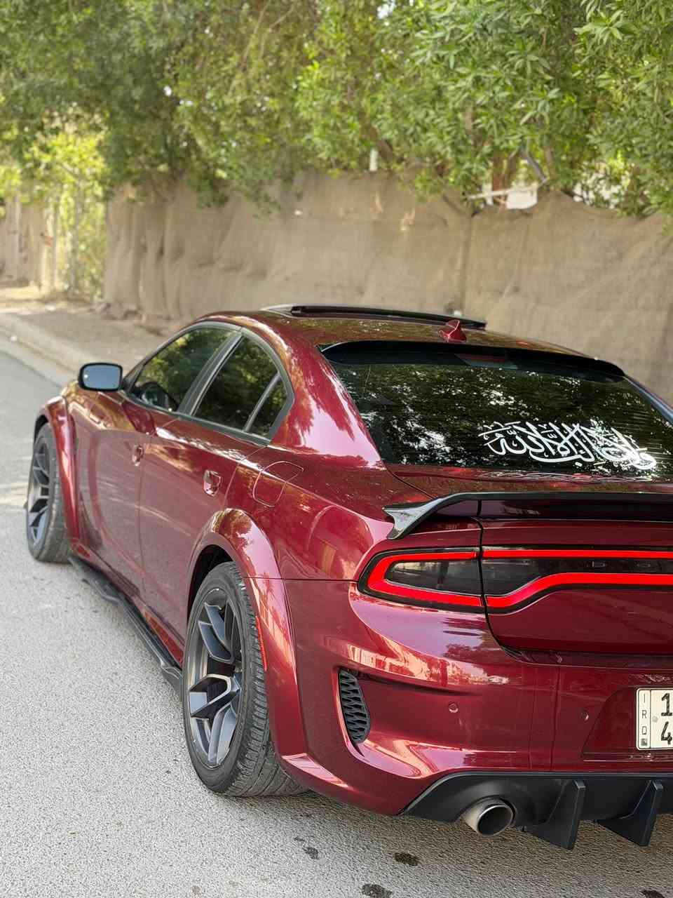 دودج جارجر ( سكات وايـد بـدي أصل ) SRT 🐝🖤
الموديل: [ 2022]
المحرك: [ V8 / 6.4 ] 🌪️
الممشى:  41.930
[ الـــــمـــواصــفـــــات ] 1/1
 حادث السياره _دعاميه صبغ ففط 
- فتحة سقف 
- تشغيل عن بعد + بصمة تشغيل 
- شاشة كبيرة 
- كاميرا + كار بلي 
- سستم سماعات ( هـارمن كاردن ) 
- مقاعد جلد + الكنتارا 
- مقاعد كهربائية 
- مقاعد تدفئة + تبريد 
- مقاعد خزن ميموري 
- حساسات خلفية 
- فجـوج بـريمبو 6 بستم أمامي وخلفي 4 بستم 
- ستيرن تدفئة 
- ستيرن كهرباء
الموقع: شارع فلسطين📍

للتواصل:   +***********
