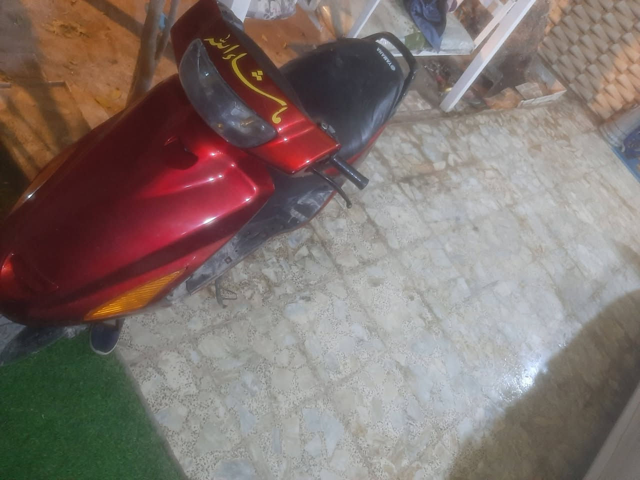 سلام عليكم  فراشة البيع كهربايات كلهة شغالة  الدراجة  نضيفة مامفتوحة ريدهة400  وبيهة مجال   مكاني النجف     الشراي   ***********
