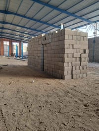 خلفه بناء طابوك بلوك سياجات كربلاء بغداد فقط جوه سوك يابه جزء من عملي ...