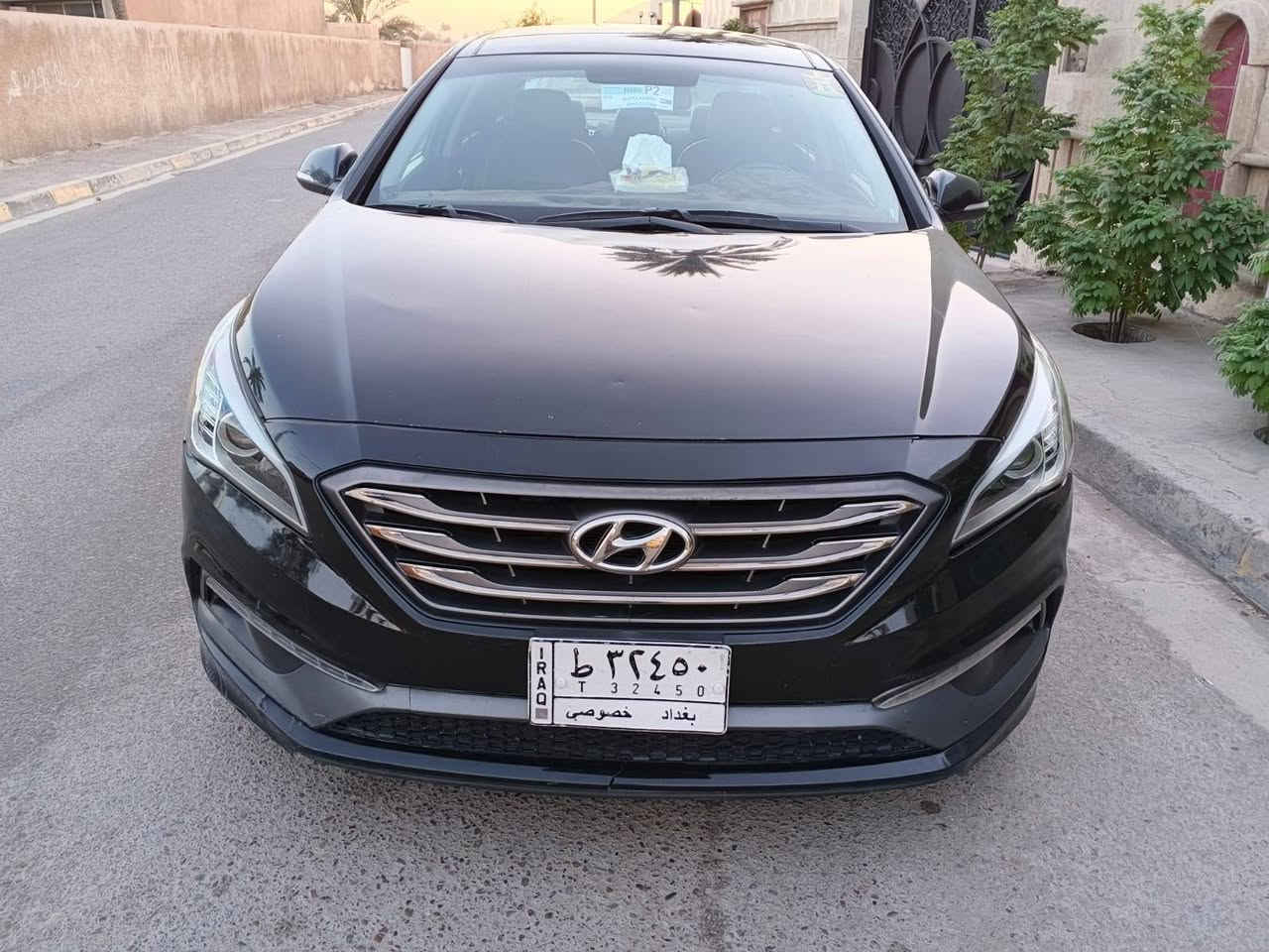 السلام عليكم
سوناتا رقم بغداد 

(لمتد ) Limited فول مواصفات VIP

موديل 2016 

المواصفات 

بانوراما 

بصمه  

كشنات جلد 

كشنات كهرباء 

كشنات تدفئه + تبريد

نظام سبورت 

نظام ايكو 

صاجات 

شاشة 

كامره 

رادارات جانبية

قطعتين تبريد
حساسات
ويل كب كروم 
دبل كزوز 

مكينة 4 سلندر 

 GDI 2400 

مري قلاب

سستم صوت سماعات انفنتي 

تحكم ستيرن جهتين 

ستيرن هيتر 

دركة حياكة 

ترحيب جنطة عند الاقتراب 

اشاير بالمري 

نيكلات 

ذاكره خزن ميموري 

سبايدر خلفي 
سيارة بيه صبغ صفحت السايق ابيع احزام
السعر : 95 وبيه مجال الشراي 

مكان السيارة بغداد الكريعات

للاستفسار ***********
