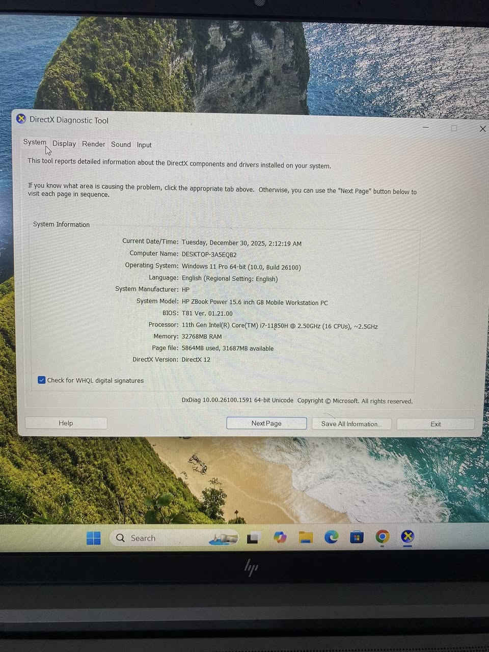 للبيع لابتوب Workstation قوي جدًا – استخدام احترافي
🔹 الموديل: HP ZBook Power 15.6 inch G8

🔹 المعالج: Intel Core i7-11850H (الجيل 11)

🔹 الرام: 32GB RAM

🔹 كرت الشاشة: NVIDIA T1200 Laptop GPU

🔹 النظام: Windows 11 Pro أصلي

🔹 الحالة: ممتازة جدًا، شغال بدون أي مشاكل

الأداء والاستخدام:

اللابتوب يتحمّل ويشغّل بسلاسة البرامج الثقيلة والمتقدمة، ومناسب جدًا للعمل الاحترافي.

برامج التصميم والمونتاج التي يتحمّلها:

 • Photoshop

 • Illustrator

 • Premiere Pro

 • After Effects

 • DaVinci Resolve

 • Blender

البرامج الهندسية والمعمارية التي يتحمّلها:

 • AutoCAD

 • Revit

 • 3ds Max

 • SketchUp

 • Lumion

 • SolidWorks

 • ETABS

 • SAP2000

مناسب للرندر، المشاريع الكبيرة، والعمل المتعدد بدون تهنيج.

السعر المطلوب: ٩٠٠ ألف دينار عراقي

المكان: (بغداد)

 للتواصل: خاص/وتساب فقط ***********
