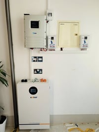 خانقين سيروان • منظومة شمسية • بطارية ١٠kw